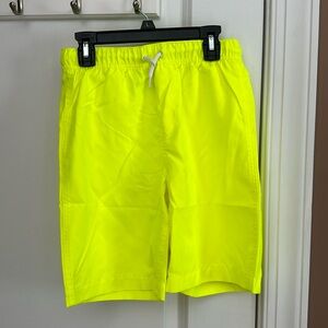 Pre-owned Boys Lands’ End Swim Trunks L 10-12